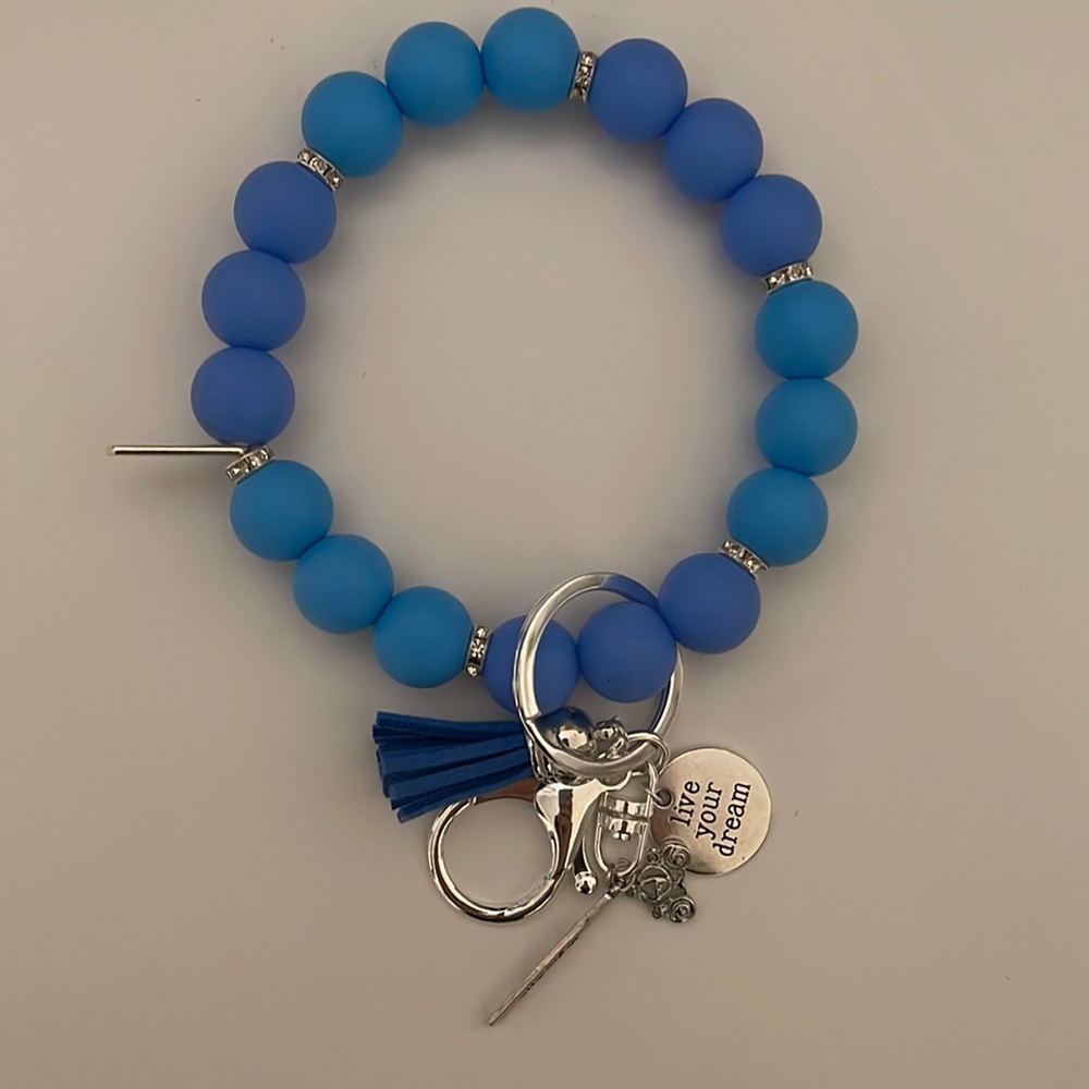 Key ring bracelet